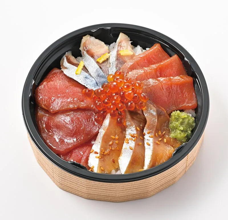 福井県 北陸新幹線福井駅「漬け4種 味比べ丼」