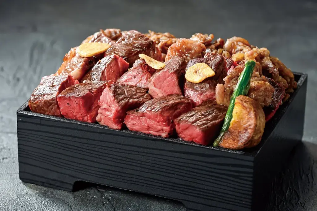 札幌＜八軒苑＞北の肉王メガ盛り弁当