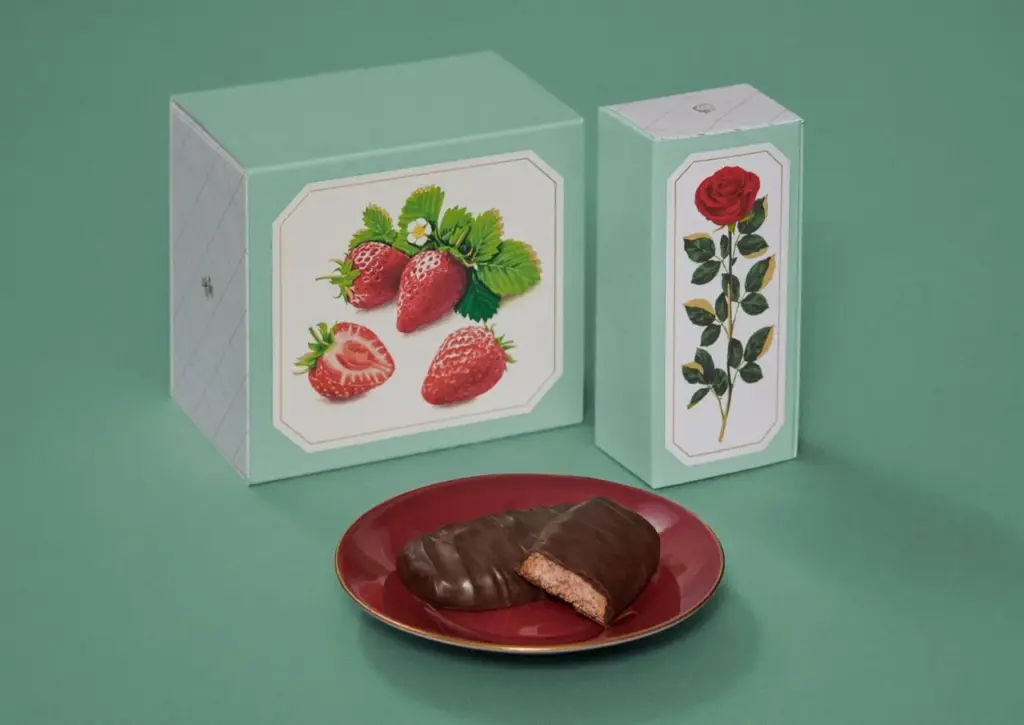 ＜ルルメリー＞季節のショコラサブレ あまおう苺