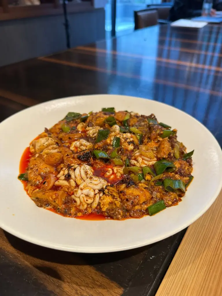 ＜4000 Chinese Restaurant＞麻婆白子 菰田スペシャル