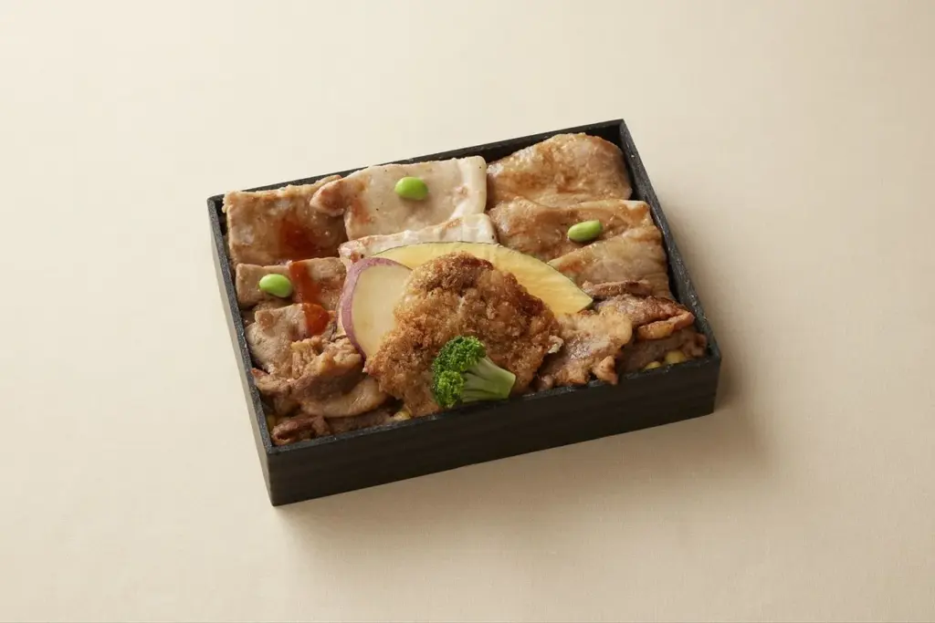 ＜掛村＞夢の大地4元豚食べ比べ弁当