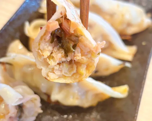 ＜ミヤコパンダ＞しば漬け京餃子