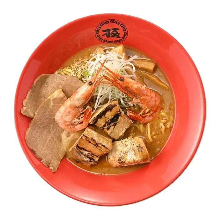 ＜ふかがわ らぁめん道場 極＞蛯味噌極麺